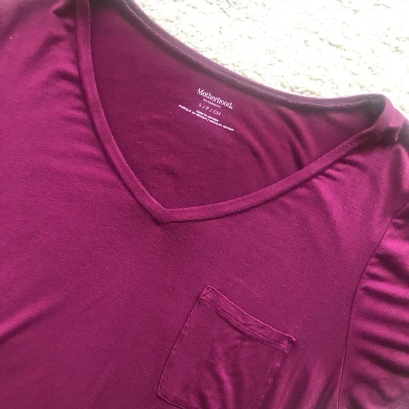 Maternity basic tee - Picture 2 of 2